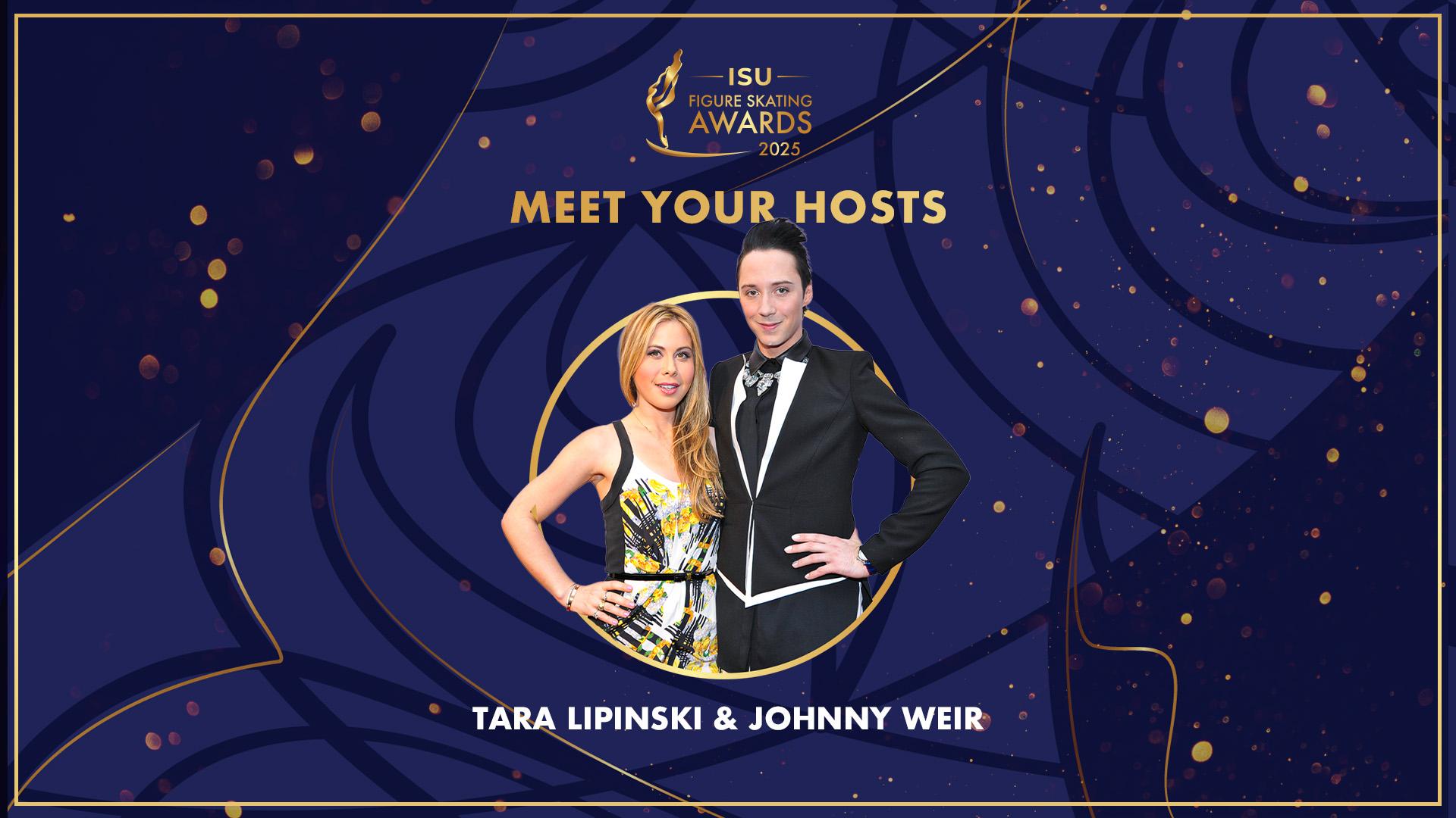 Glitz, Glam, and Greatness: Tara Lipinski and Johnny Weir to Host the Spectacular ISU Figure Skating Awards 2025!