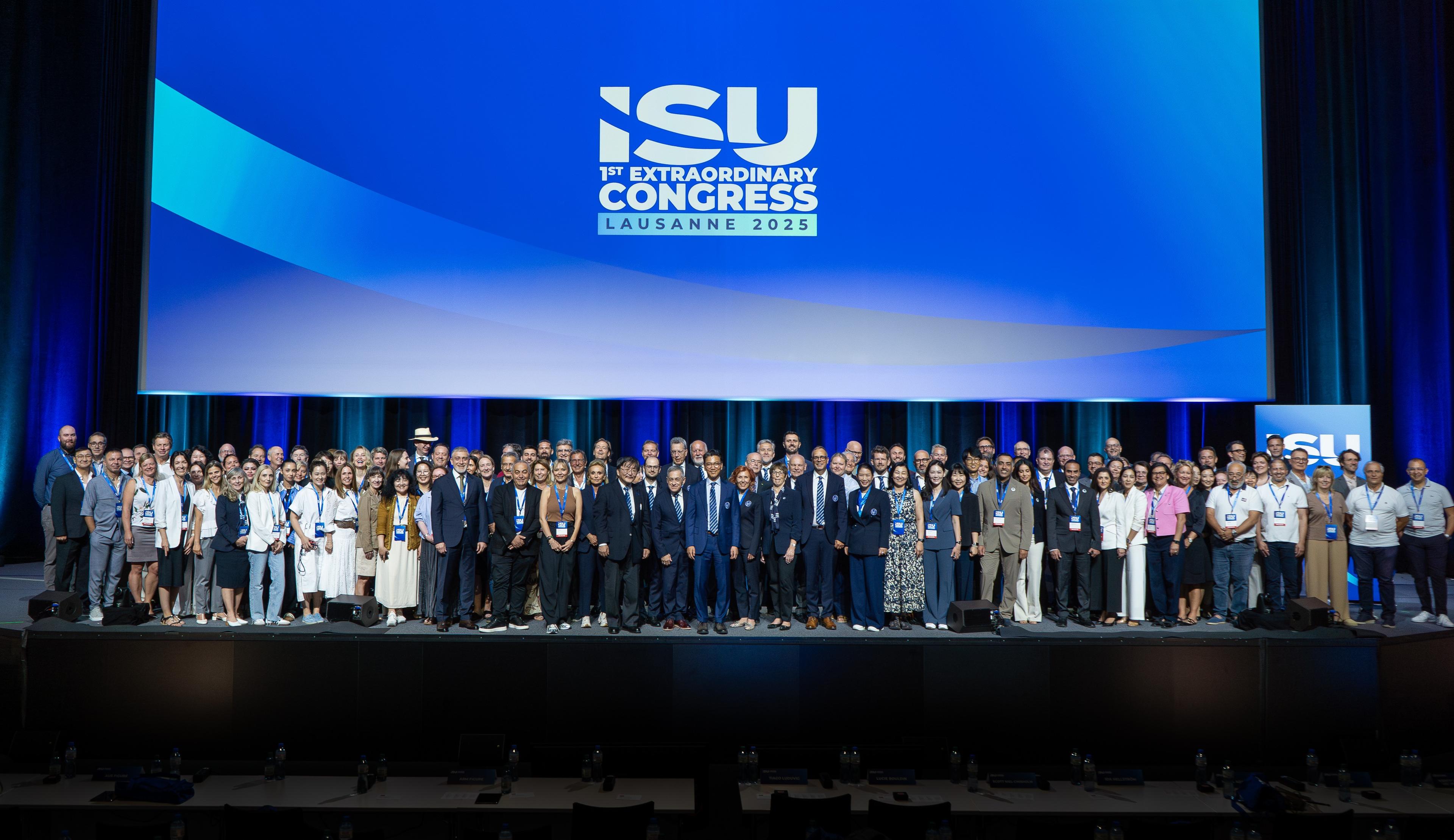 The ISU’s Transformation goes on: The 1st ISU Extraordinary Congress approves groundbreaking governance reform