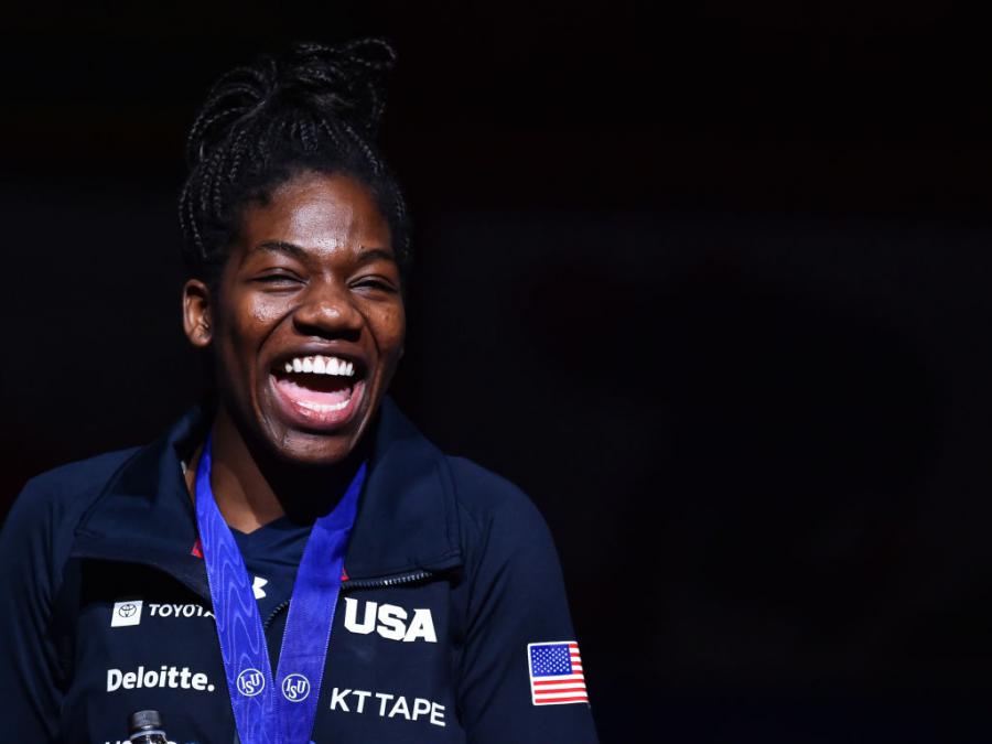 Maame Biney (USA) WJSTSSC 2019©International Skating Union (ISU) 1089881876