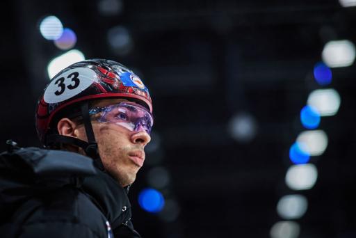 William Dandjinou (CAN) ISU World Short Track Championships 2024 Rotterdam (NED) ISU GettyImages 2088902596