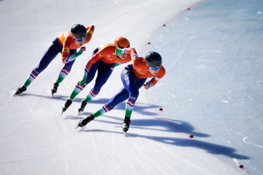 Team Sprint (NED) WJSSC 2019©International Skating Union (ISU) 1130311095