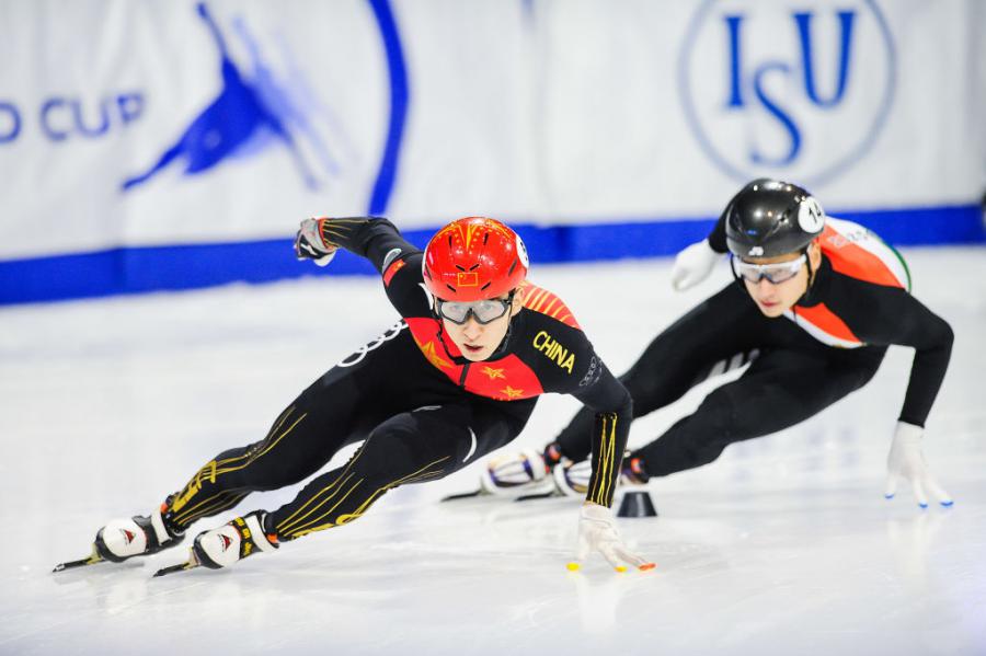 Wu Dajing(CHN) Shaoang Liu(HUN)2018©International Skating Union(ISU) 1057021376