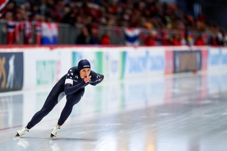 Brittany Bowe (USA) WSDSSC 2019©International Skating Union (ISU) 1128466681