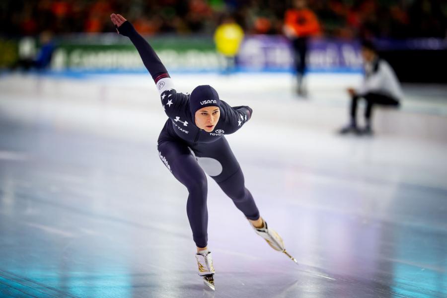 Brittany Bowe (USA) WSSSC 2019©International Skating Union (ISU) 1131623411