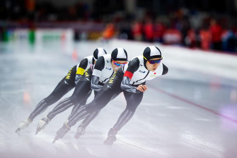 Japan Team Pursuit WSDSSC 2019©International Skating Union (ISU) 1128283325