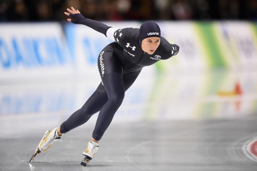 Brittany Bowe (USA) 2018©International Skating Union (ISU)