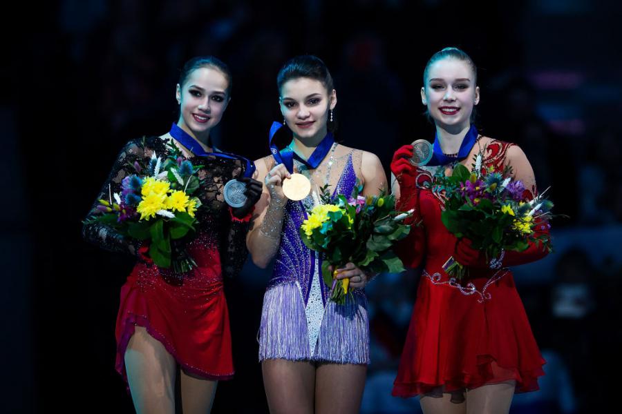 EFSC Ladies Podium 2019(C)International Skating Union (ISU) 1088558708