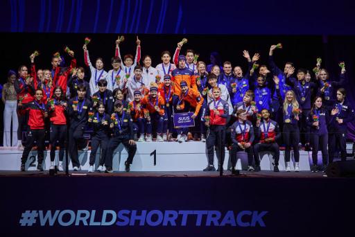 Winners ISU World Short Track Championships 2024 Rotterdam (NED) ISU 2094243444