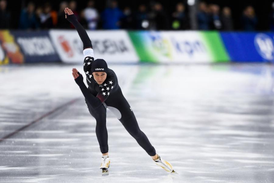 Brittany Bowe (USA) WCSSF 2019©International Skating Union (ISU) 1129475366